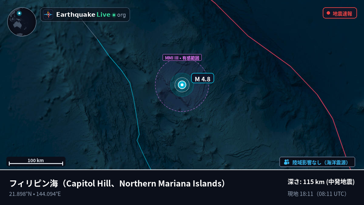 フィリピン海 (Northern Mariana Islands)