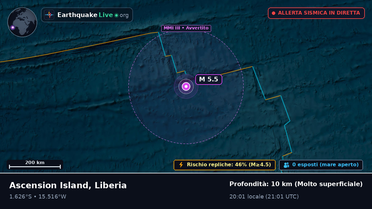 Oceano Atlantico meridionale (Liberia)