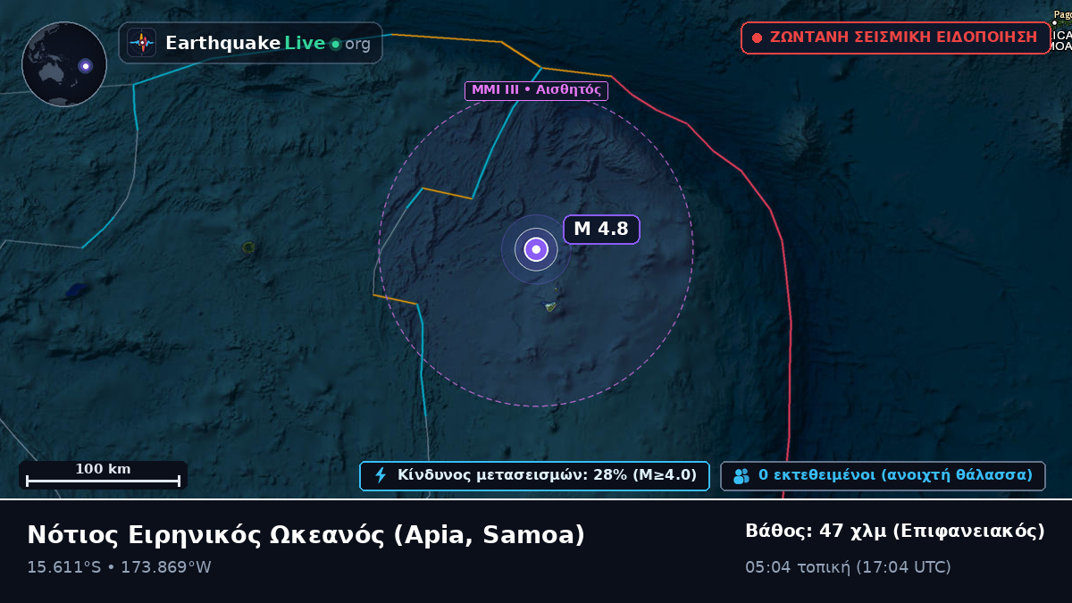 Νότιος Ειρηνικός Ωκεανός (Samoa)