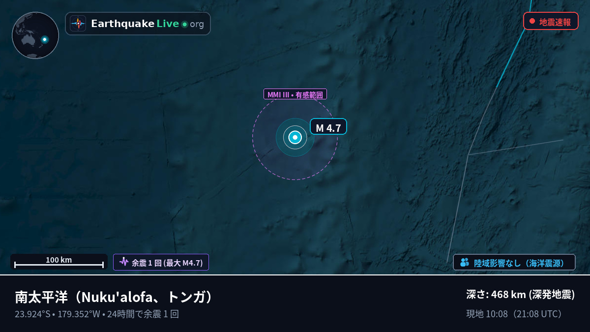 南太平洋 (トンガ)