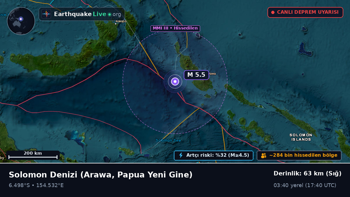 Solomon Denizi (Papua Yeni Gine)