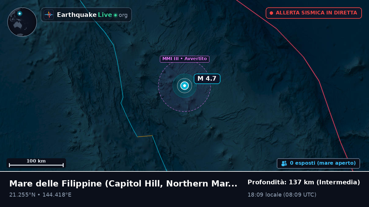 Mare delle Filippine (Northern Mariana Islands)