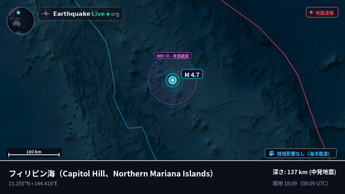 フィリピン海 (Northern Mariana Islands)