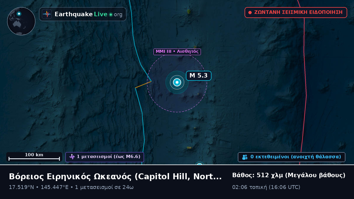 Βόρειος Ειρηνικός Ωκεανός (Northern Mariana Islands)