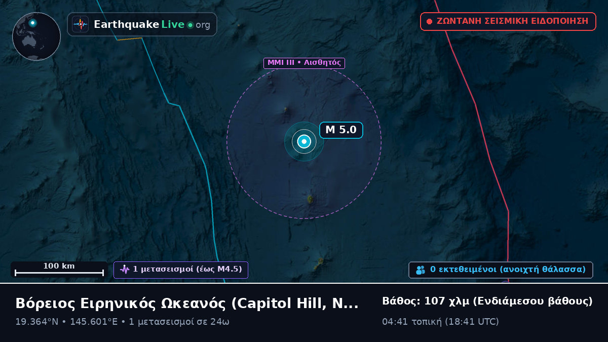 Βόρειος Ειρηνικός Ωκεανός (Northern Mariana Islands)