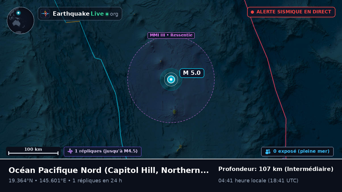 Océan Pacifique Nord (Northern Mariana Islands)
