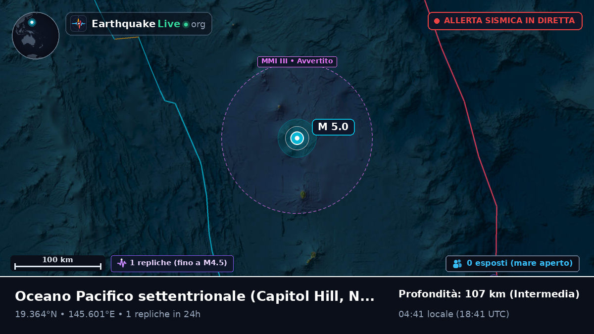 Oceano Pacifico settentrionale (Northern Mariana Islands)