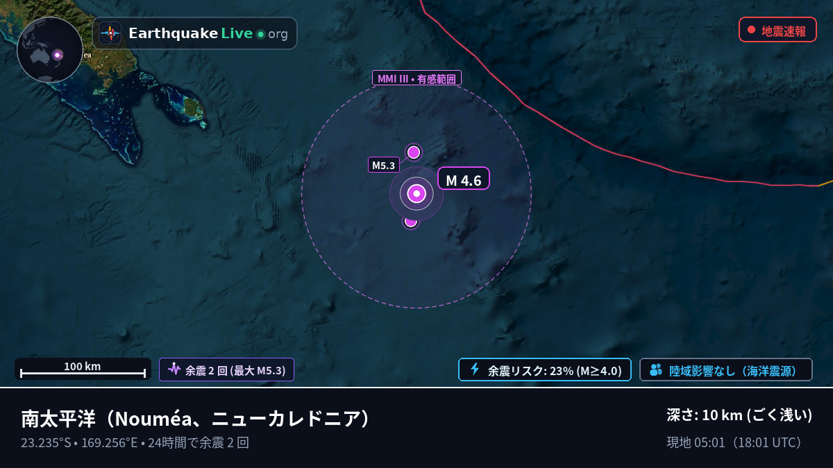 南太平洋 (ニューカレドニア)