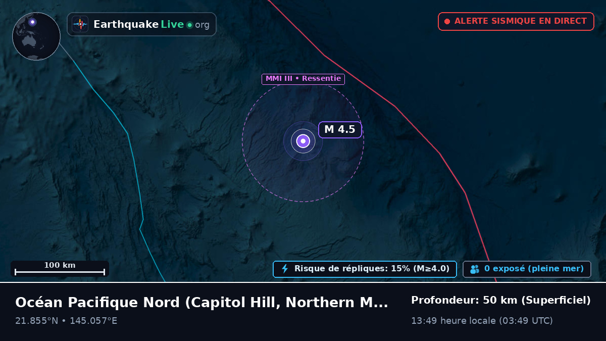 Océan Pacifique Nord (Northern Mariana Islands)