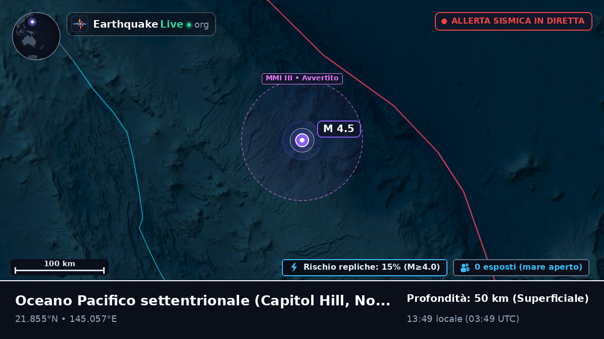 Oceano Pacifico settentrionale (Northern Mariana Islands)