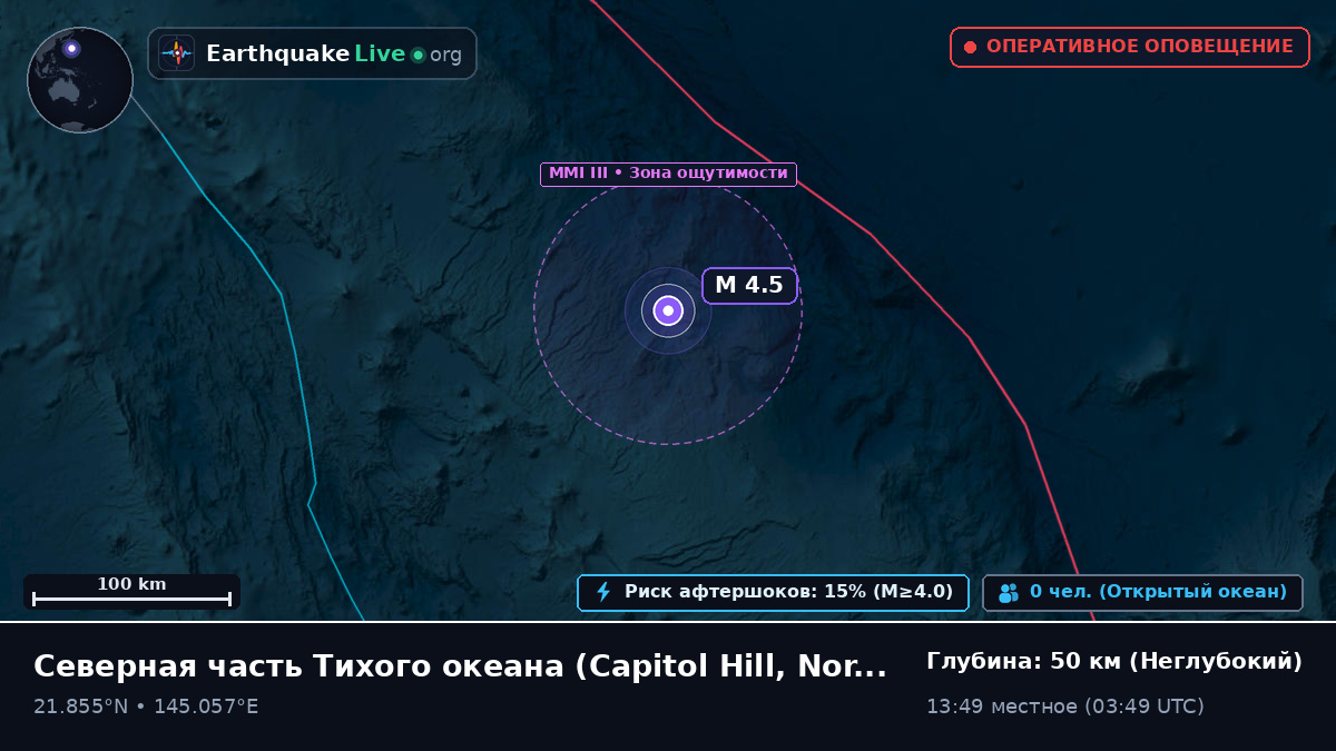 Северная часть Тихого океана (Northern Mariana Islands)