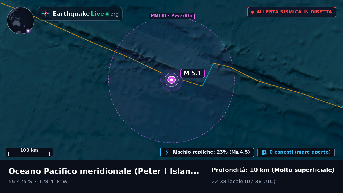 Oceano Pacifico meridionale (Antarctica)