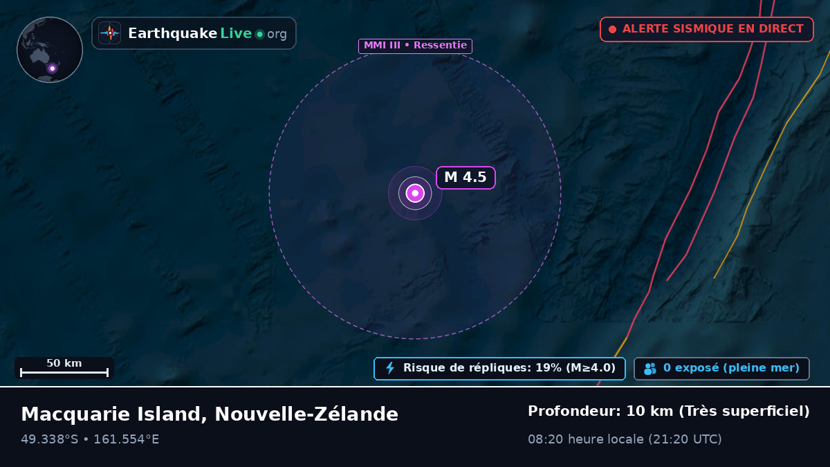 Océan Pacifique Sud (Nouvelle-Zélande)
