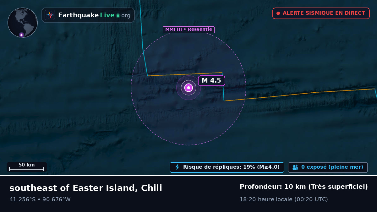 Océan Pacifique Sud (Chili)