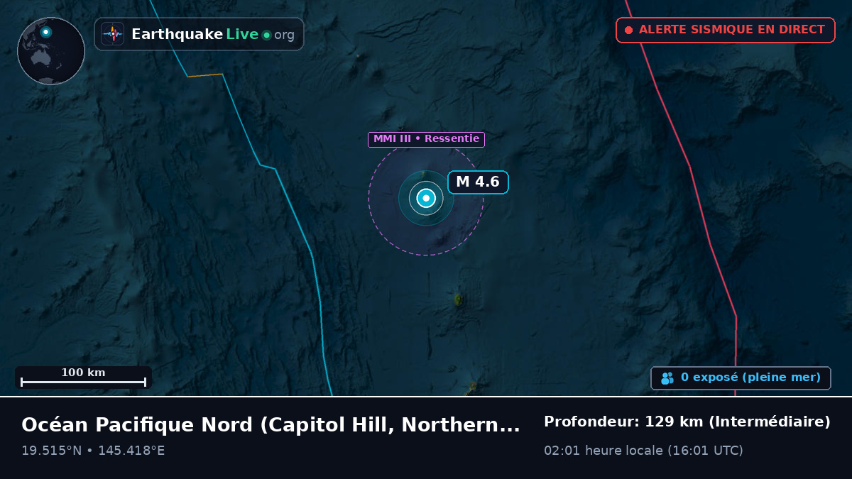Océan Pacifique Nord (Northern Mariana Islands)