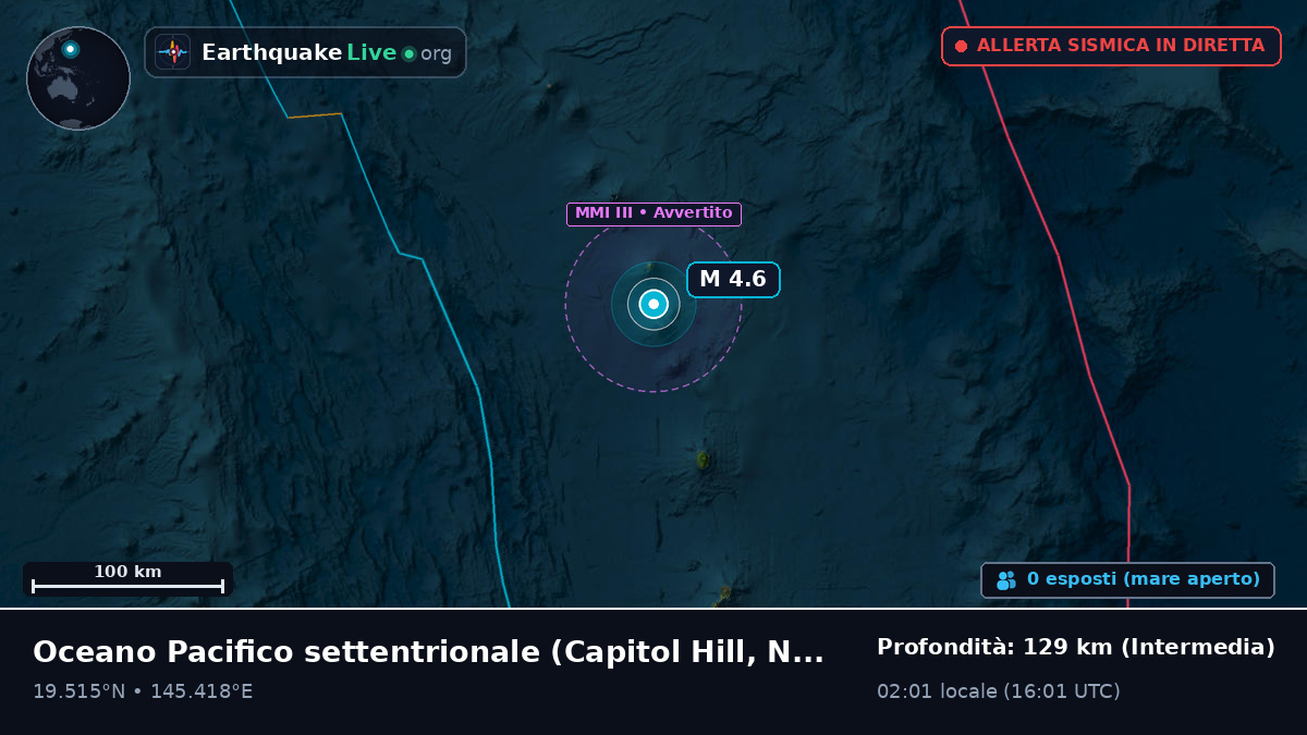 Oceano Pacifico settentrionale (Northern Mariana Islands)