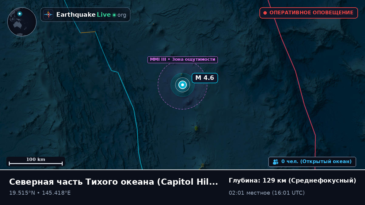 Северная часть Тихого океана (Northern Mariana Islands)