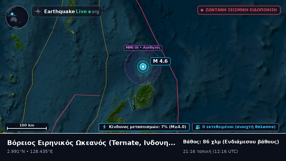 Βόρειος Ειρηνικός Ωκεανός (Ινδονησία)
