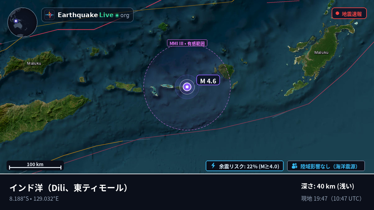 インド洋 (東ティモール)