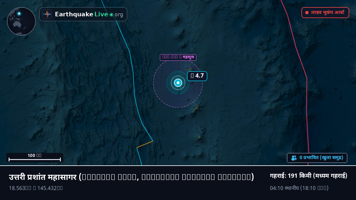 उत्तरी प्रशांत महासागर (Northern Mariana Islands)