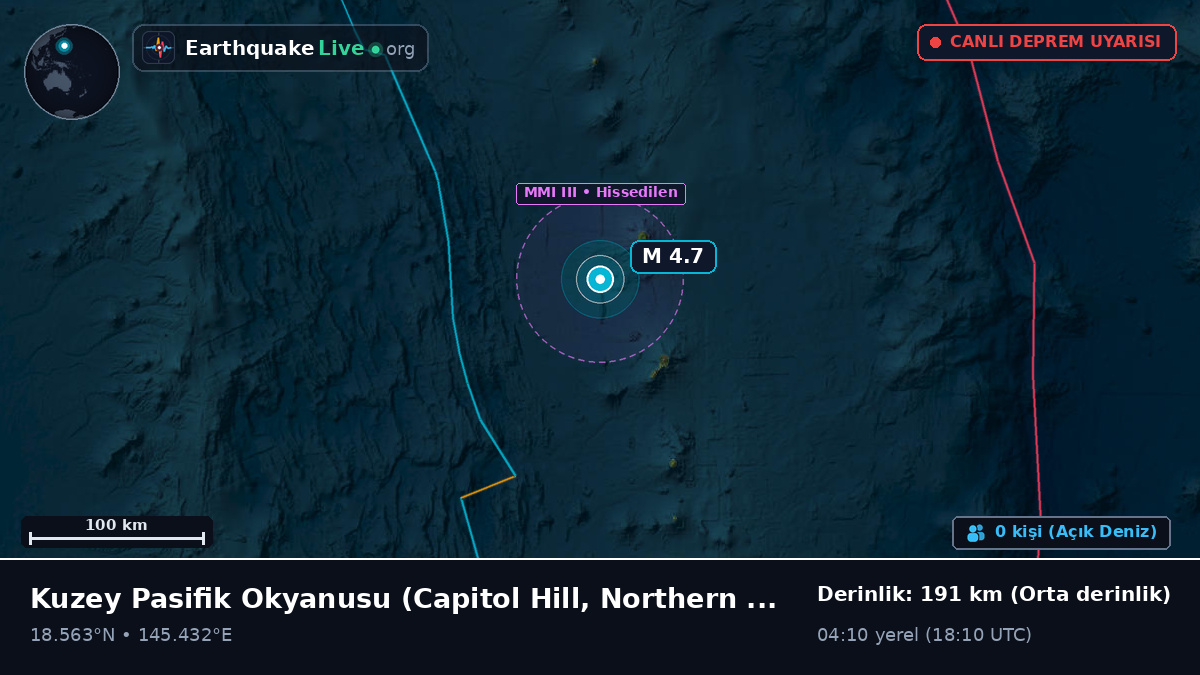 Kuzey Pasifik Okyanusu (Northern Mariana Islands)