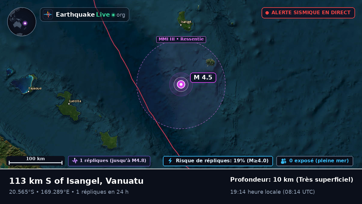 Océan Pacifique Sud (Vanuatu)