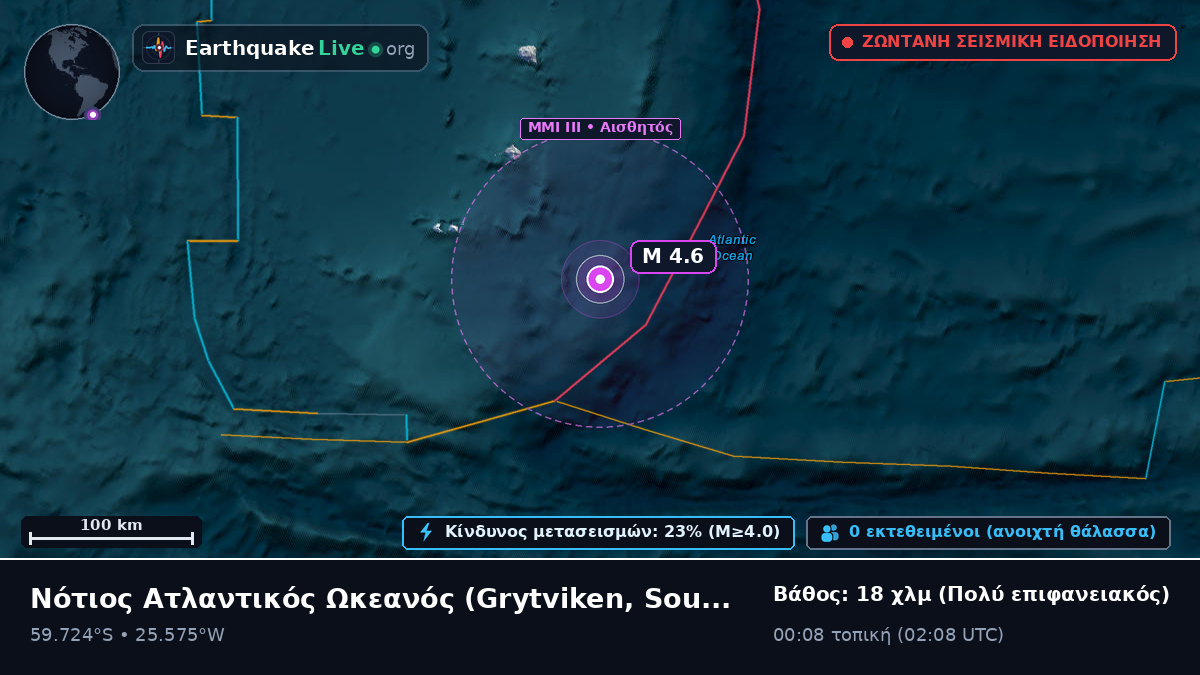 Νότιος Ατλαντικός Ωκεανός (South Georgia and the Islands)