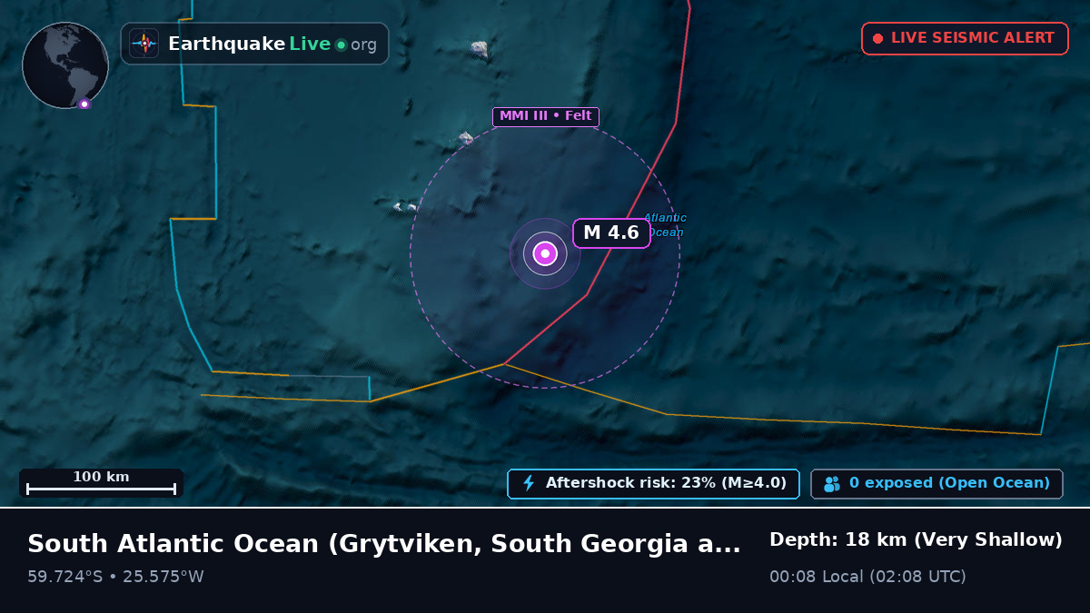 South Atlantic Ocean (South Georgia and the Islands)