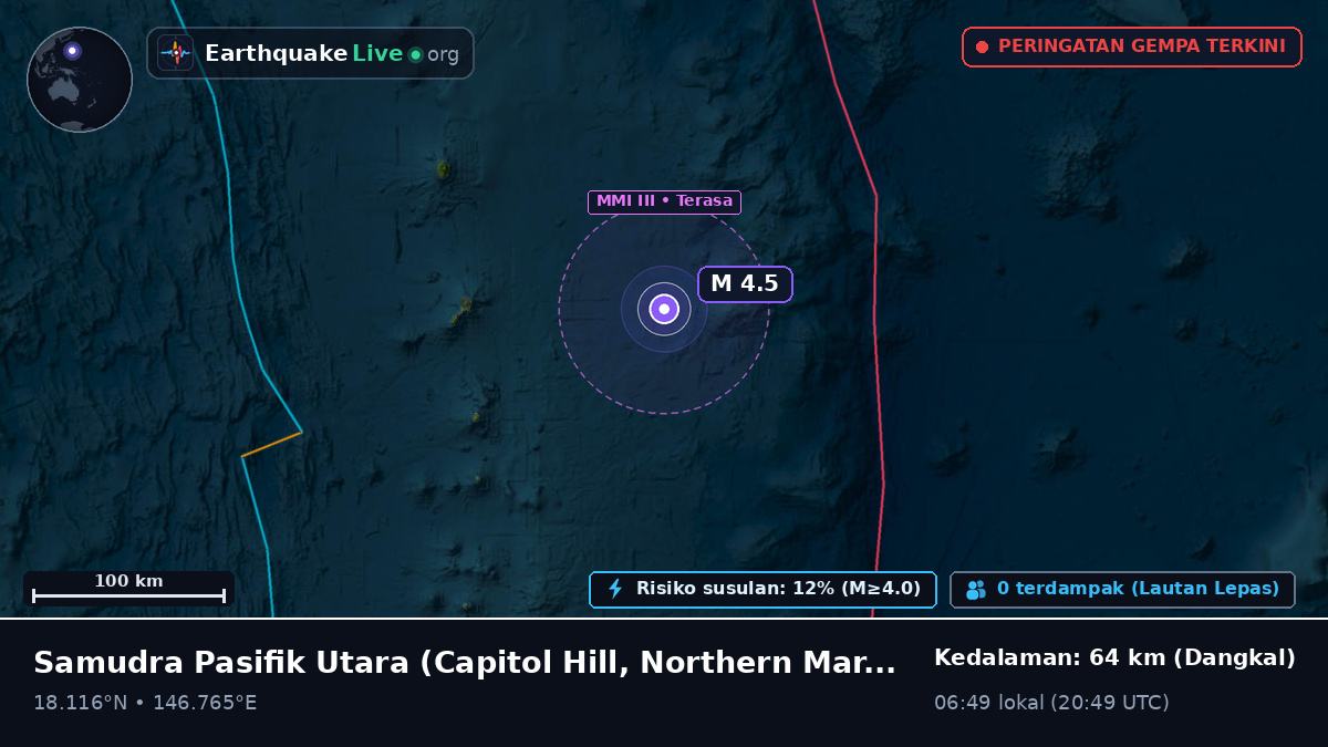 Samudra Pasifik Utara (Northern Mariana Islands)