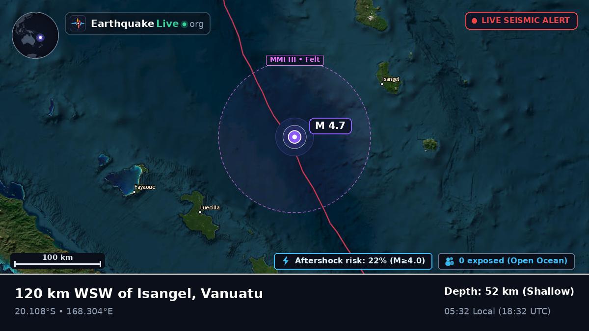 South Pacific Ocean (Vanuatu)