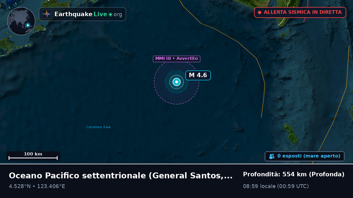Oceano Pacifico settentrionale (Filippine)