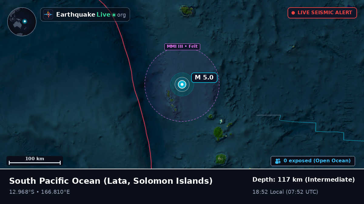 South Pacific Ocean (Solomon Islands)