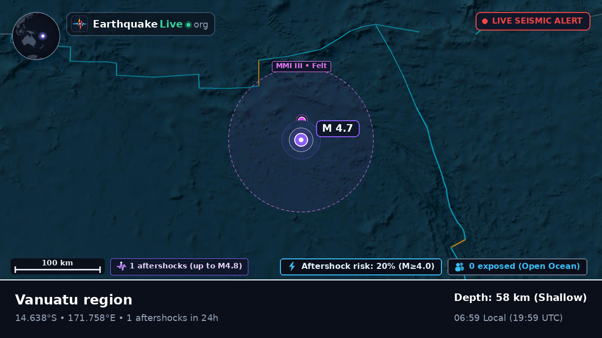 South Pacific Ocean (Vanuatu)