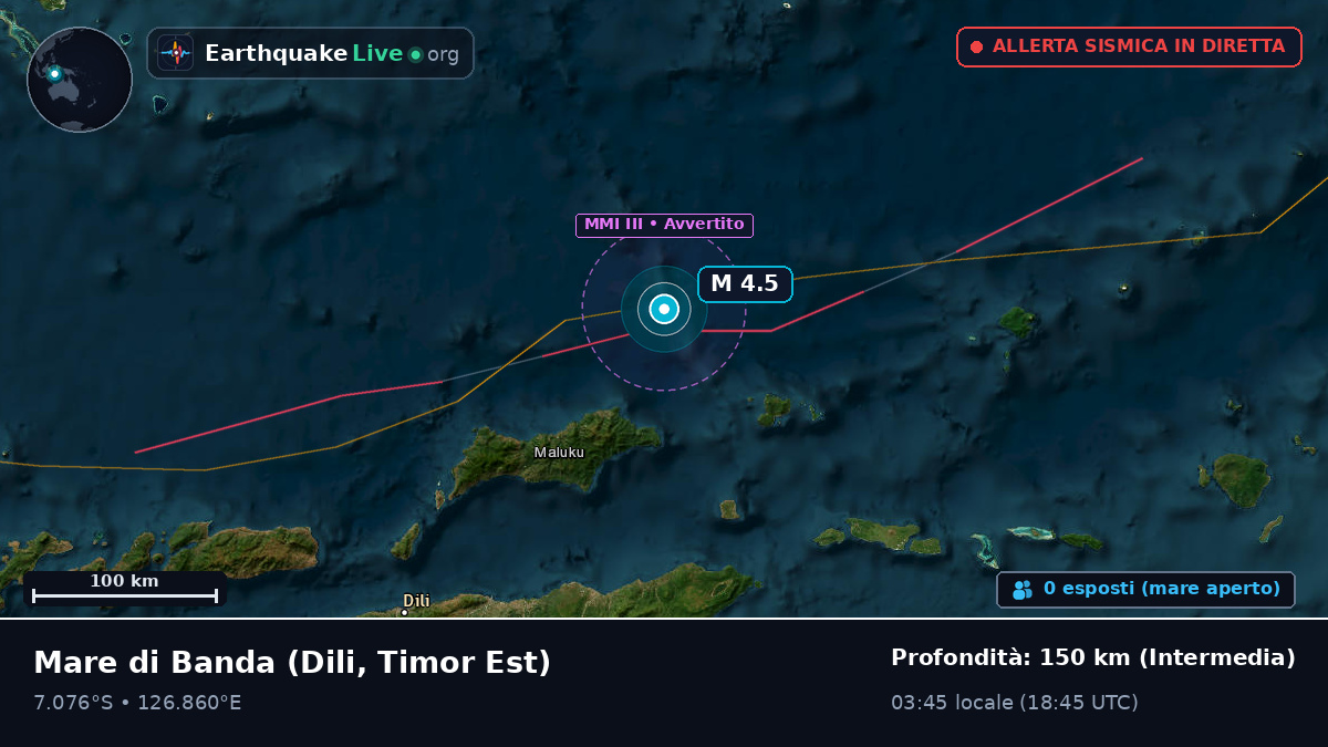 Mare di Banda (Timor Est)
