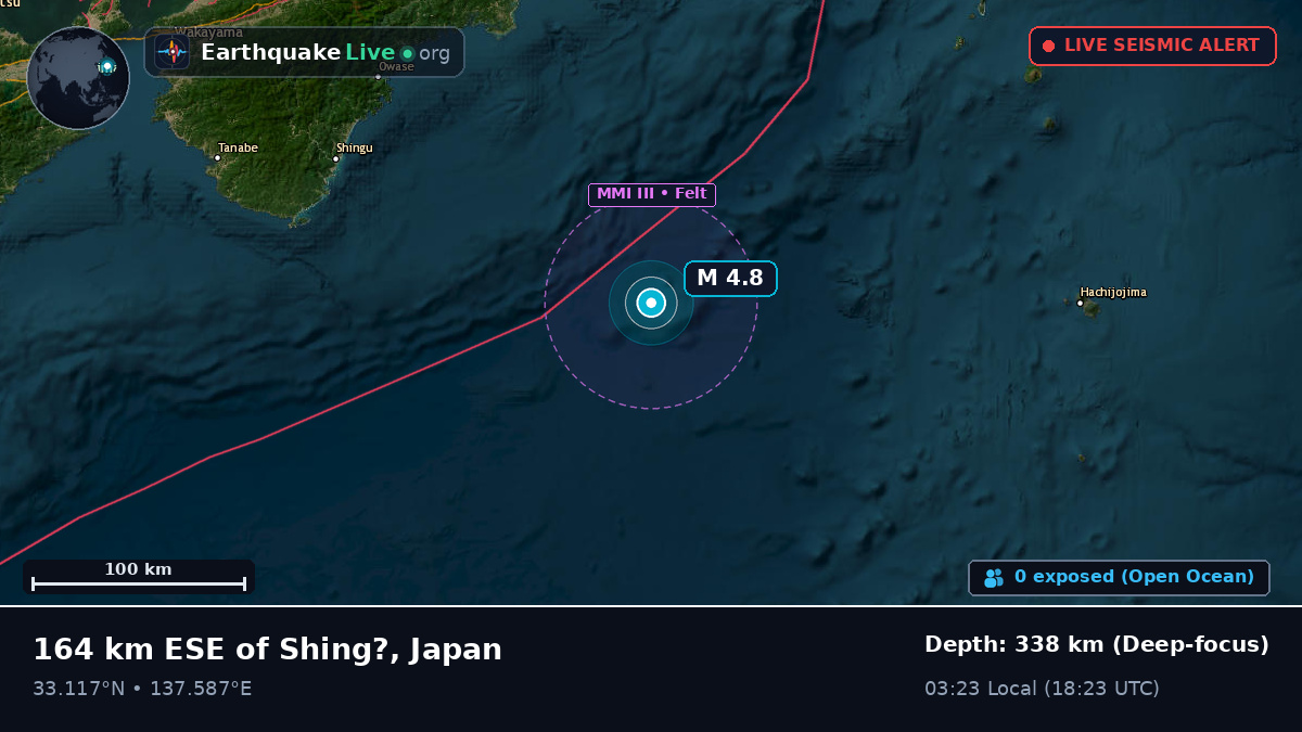 Off the coast of Hamamatsu, Japan