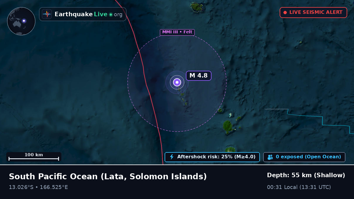 South Pacific Ocean (Solomon Islands)