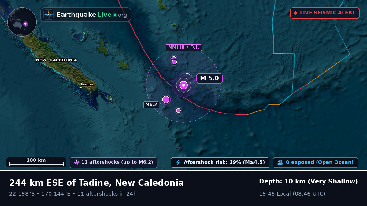 South Pacific Ocean (New Caledonia)