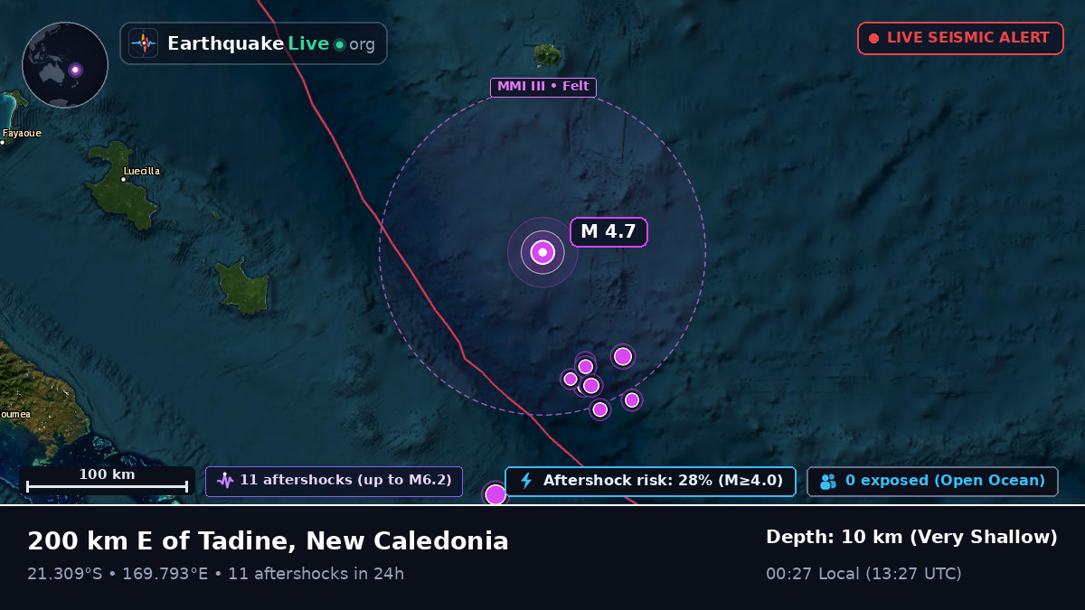 South Pacific Ocean (New Caledonia)