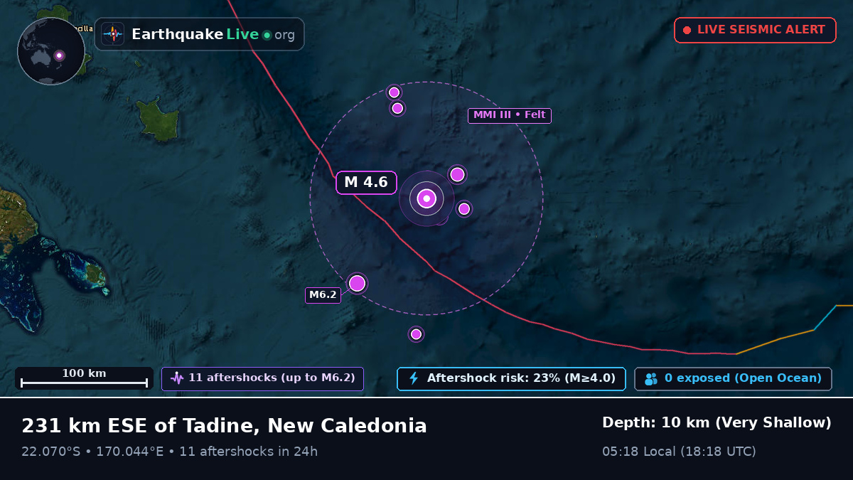 South Pacific Ocean (New Caledonia)