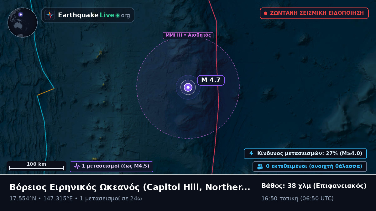 Βόρειος Ειρηνικός Ωκεανός (Northern Mariana Islands)