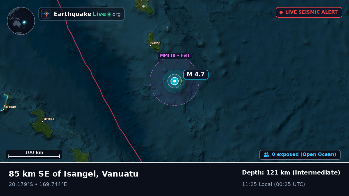 South Pacific Ocean (Vanuatu)