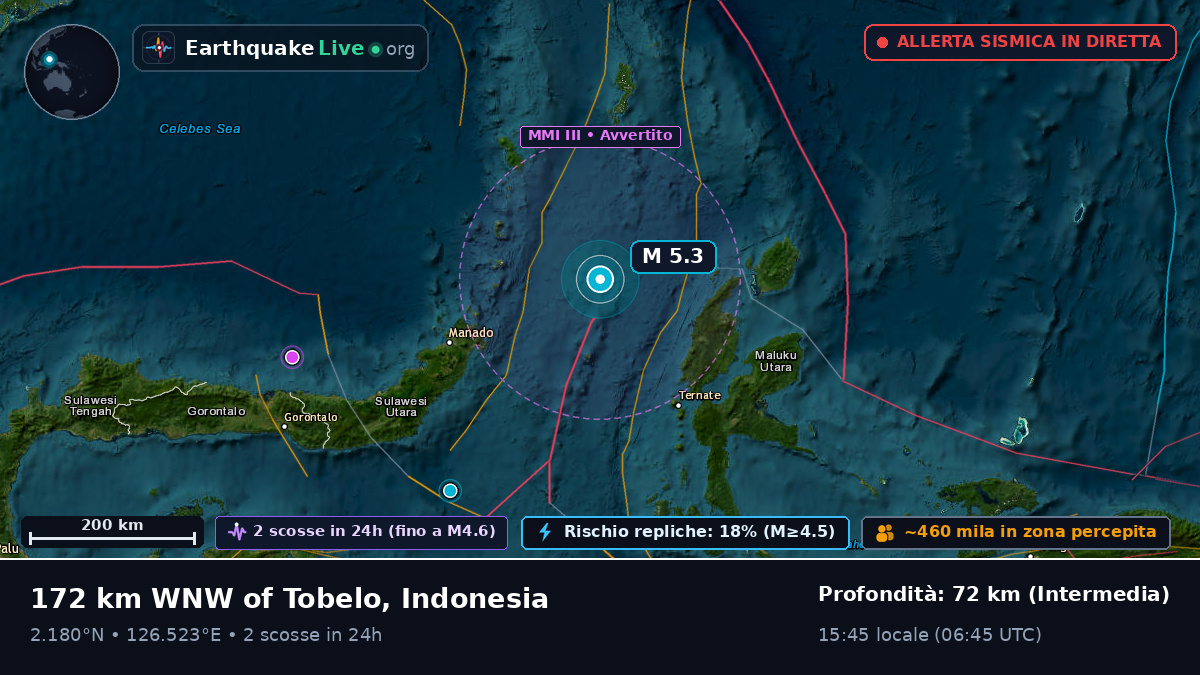 Mare delle Molucche (Indonesia)