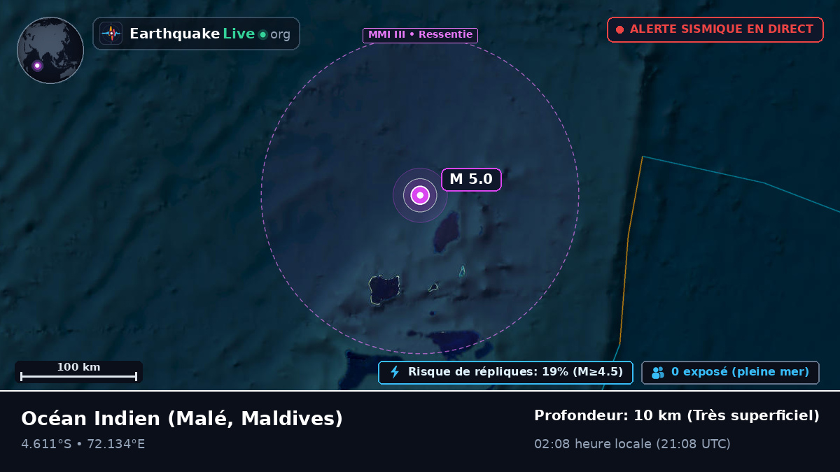 Océan Indien (Maldives)