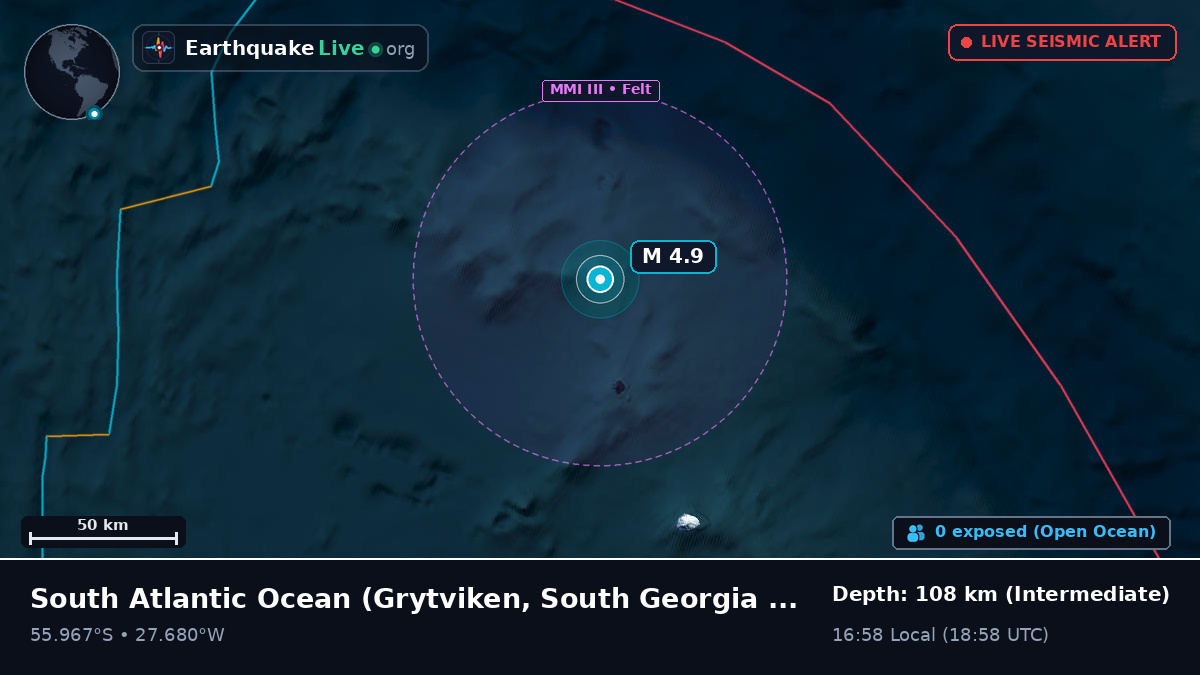 South Atlantic Ocean (South Georgia and the Islands)