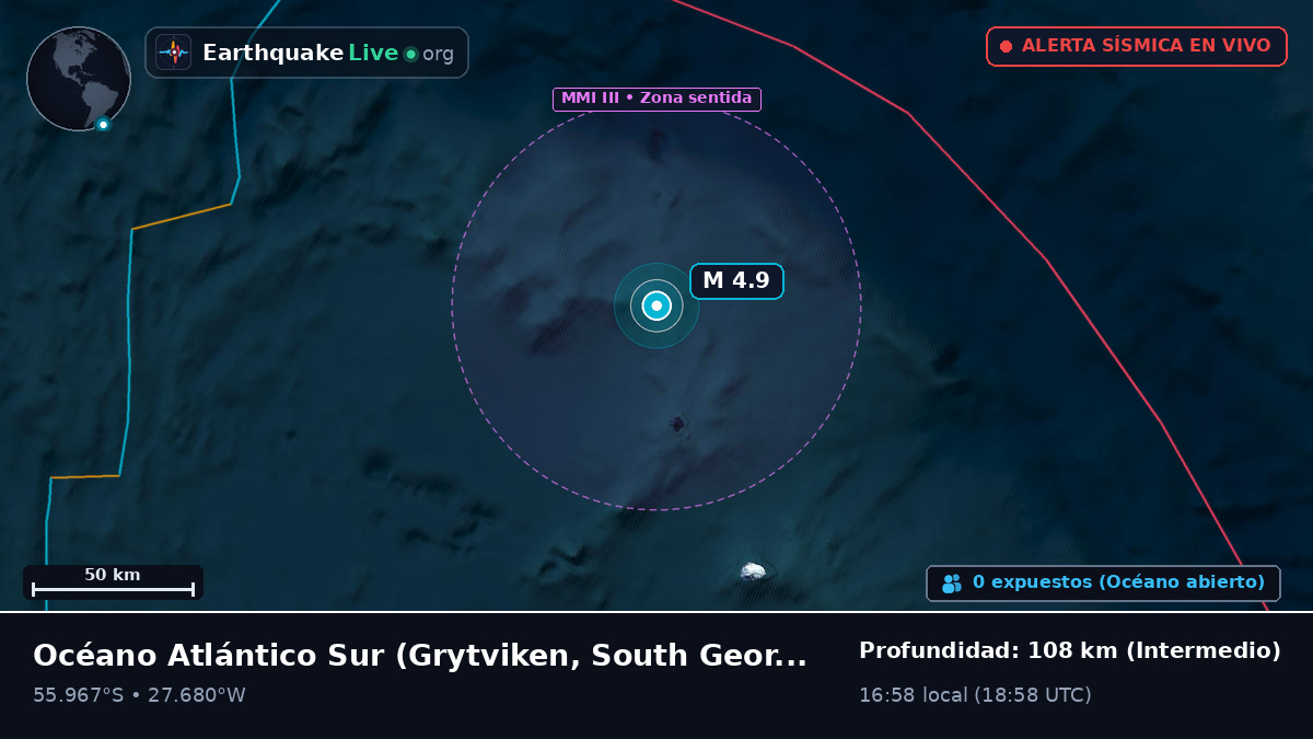 Océano Atlántico Sur (South Georgia and the Islands)