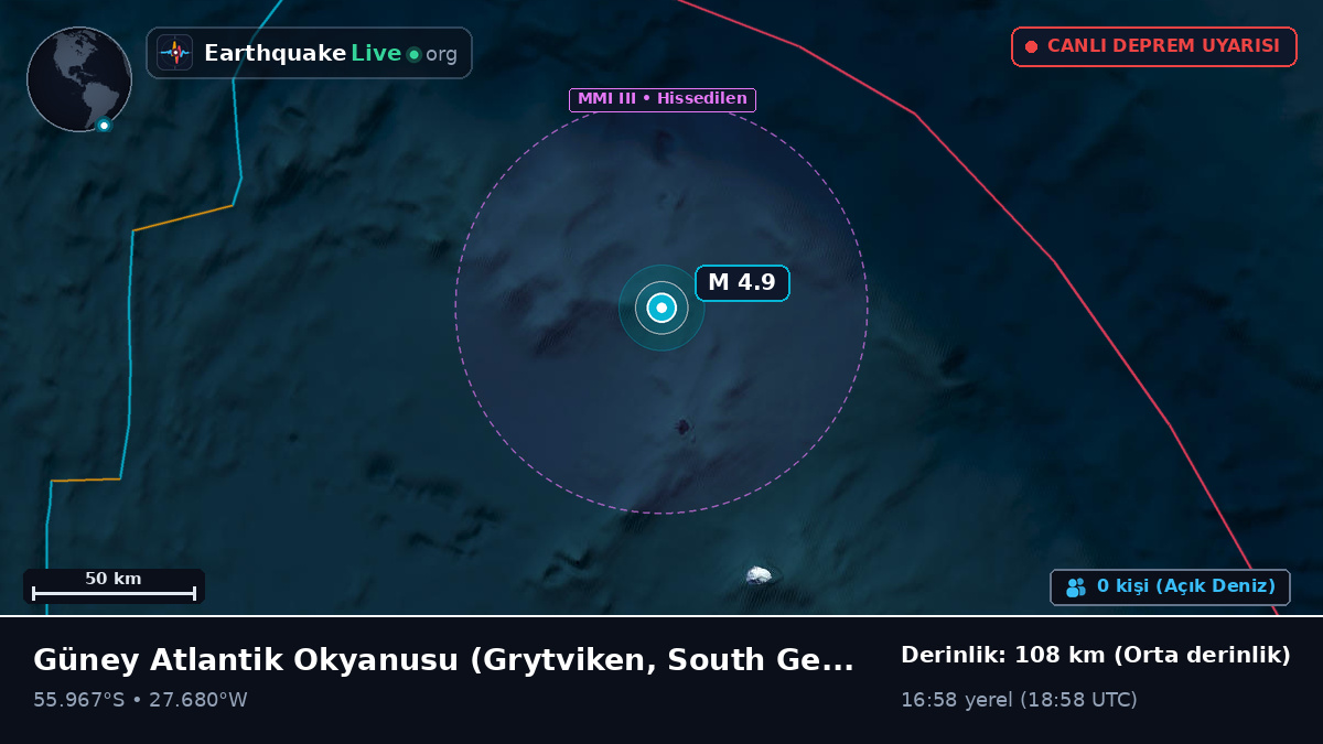 Güney Atlantik Okyanusu (South Georgia and the Islands)