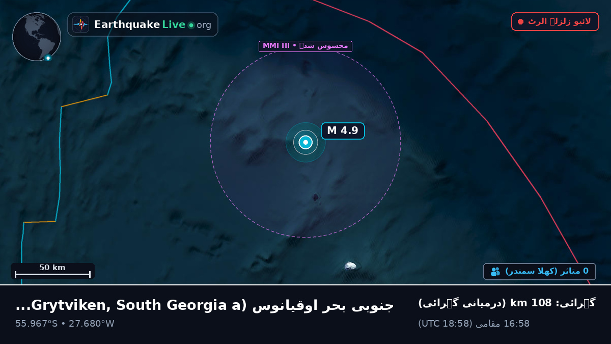 جنوبی بحر اوقیانوس (South Georgia and the Islands)