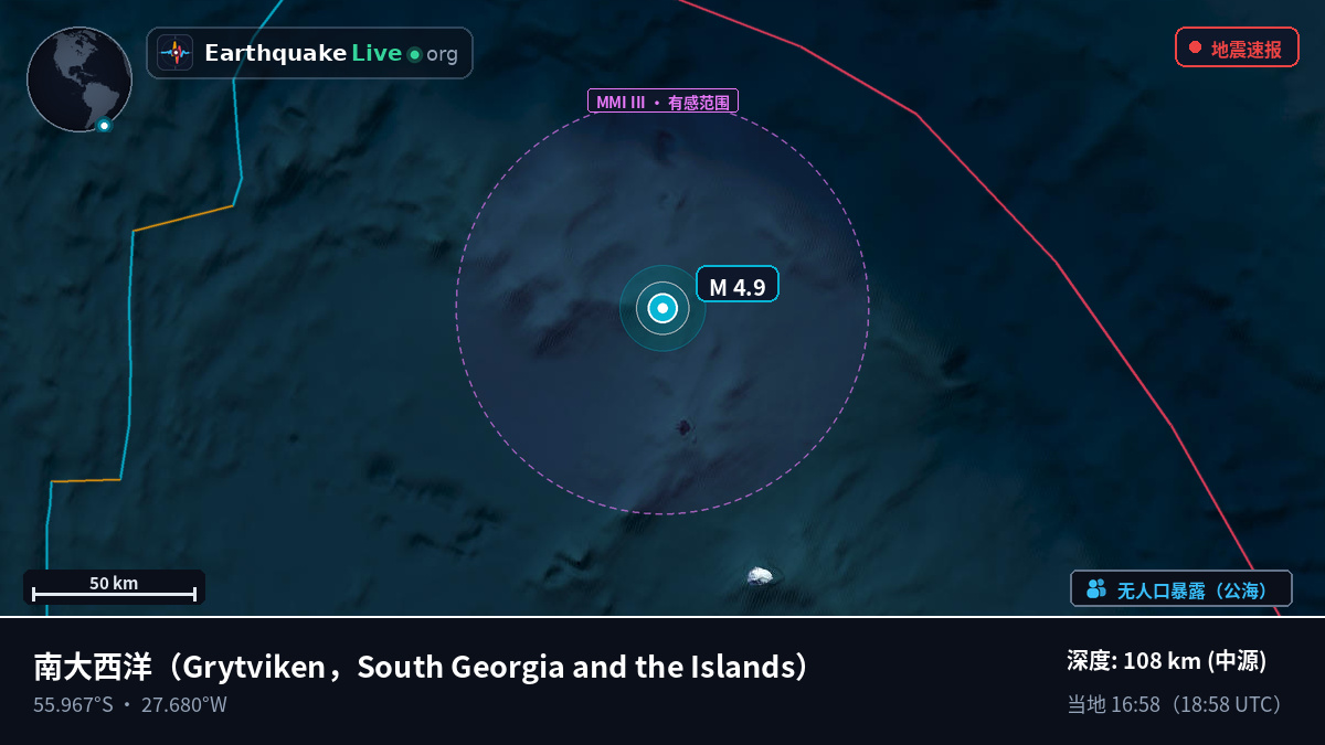 南大西洋 (South Georgia and the Islands)