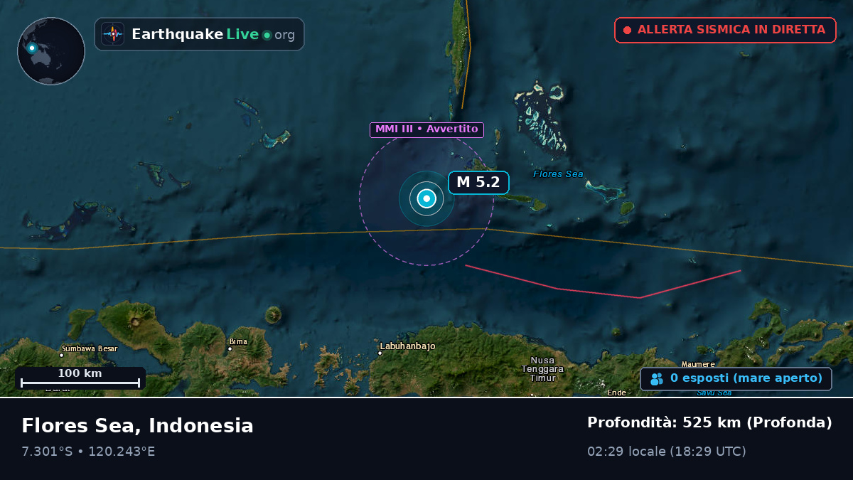 Mare di Flores (Indonesia)