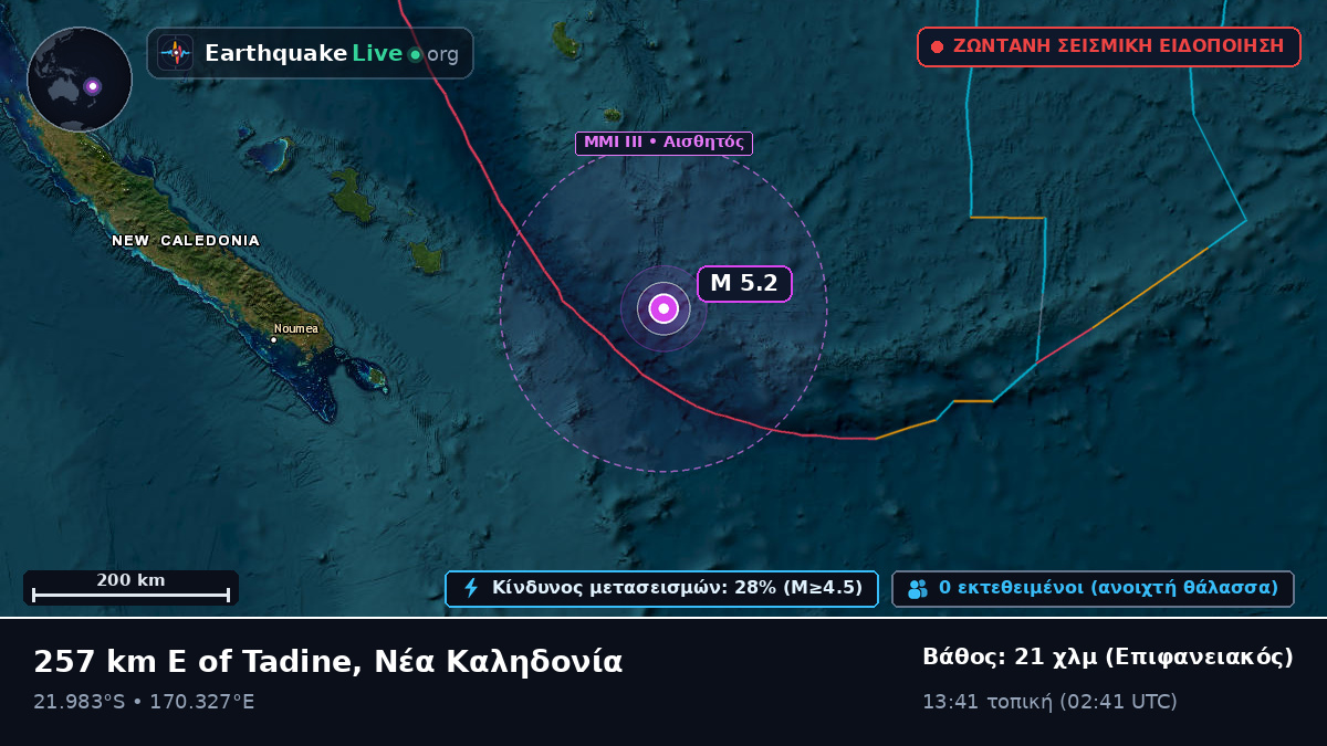 Νότιος Ειρηνικός Ωκεανός (Νέα Καληδονία)